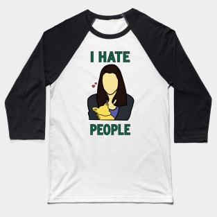 April Roberta Ludgate Karate Dwyer Baseball T-Shirt